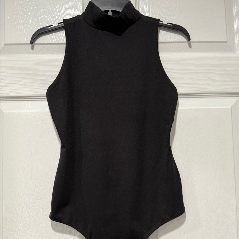 Nine West Black High-Neck Top